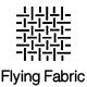 Flying fabric icon